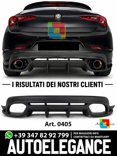 0405 diffusore posteriore - 0405, alfa