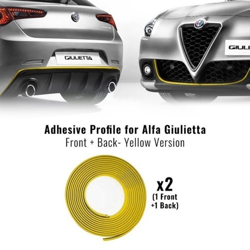 Profilo giallo adesivo per dam - adesivo,